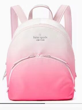 Kate Spade Karissa Nylon Degrade Backpack - Sweetheart Pink 🤍💗